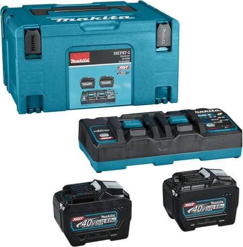 Load image into Gallery viewer, Makita startset xgt dc40rb 2xbl4080f - 191y97-1 - 191y97-1