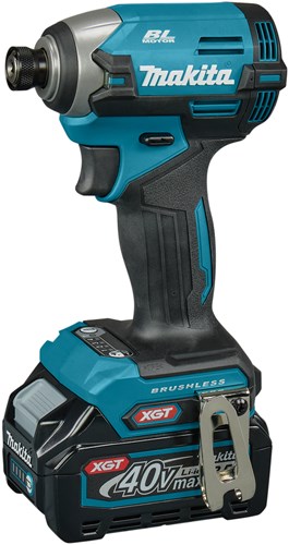 Chargez l'image dans la visionneuse de la galerie, Makita td003gd201 | accu slagschroevendraaier | 40v max | 2 x 2.5 ah accu + lader - td003gd201