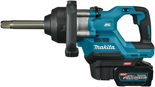 Load image into Gallery viewer, Makita tw010gt201 | accu slagmoersleutel | xgt 40 v max | 1 | set | 2x 5,0ah accu snellader in kunstof koffer - tw010gt201
