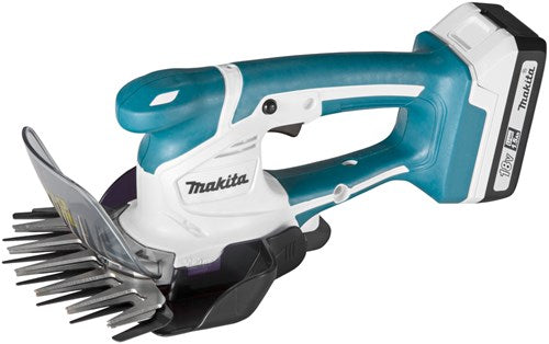 Load image into Gallery viewer, Makita um603dwy 18 v grasschaar 1,5 ah accu (1 st), lader, in doos
