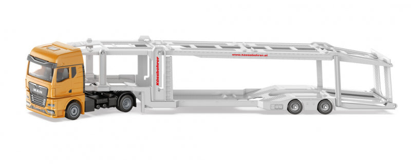 Load image into Gallery viewer, Siku man car transporter