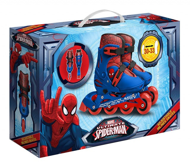 Load image into Gallery viewer, Spider-Man inlineskates hardboot rood blauw maat 30-33