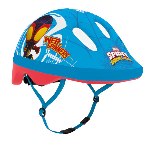 Load image into Gallery viewer, Disney spidey fietshelm jongens blauw rood maat 44-48 cm (xs)