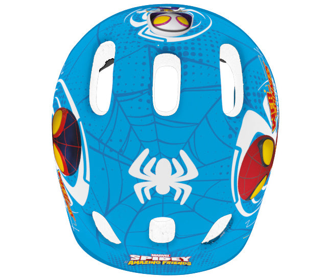 Load image into Gallery viewer, Disney spidey fietshelm jongens blauw rood maat 44-48 cm (xs)