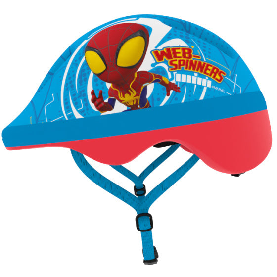 Load image into Gallery viewer, Disney spidey fietshelm jongens blauw rood maat 44-48 cm (xs)