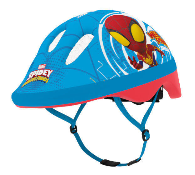 Load image into Gallery viewer, Disney spidey fietshelm jongens blauw rood maat 44-48 cm (xs)