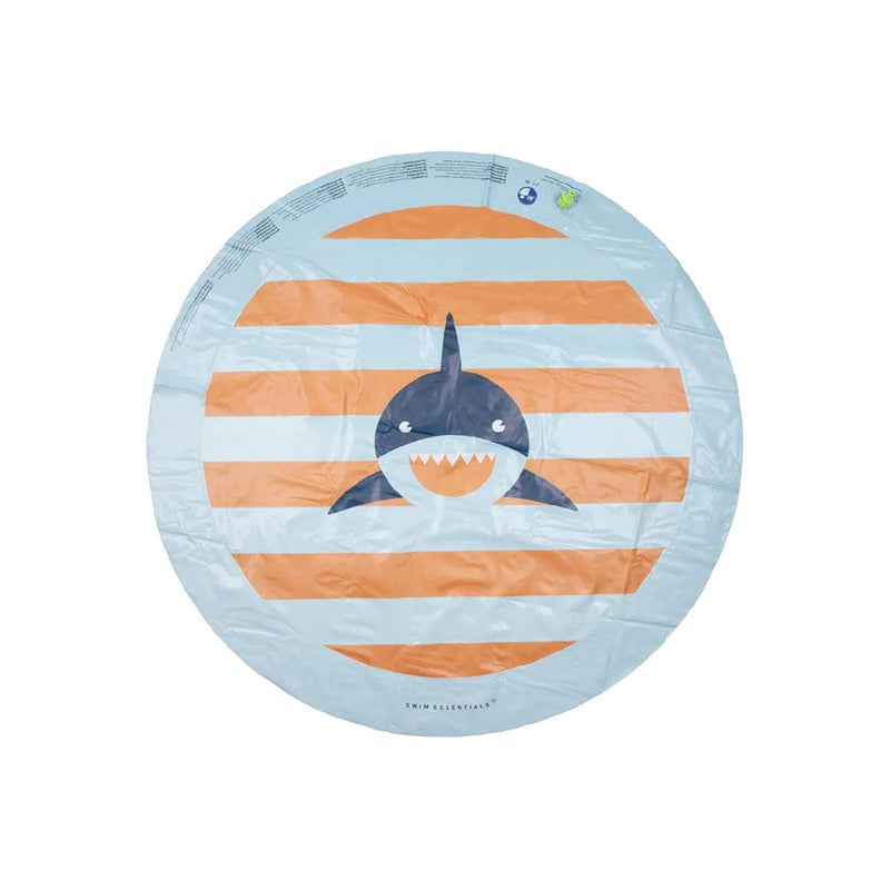 Chargez l'image dans la visionneuse de la galerie, Tropical shark | meerkleurige waterspeelmat ø 150 cm