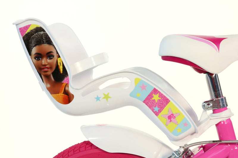 Load image into Gallery viewer, Mattel barbie 16 inch 27 cm meisjes knijprem roze wit