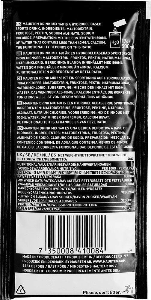 ギャラリービューアに画像をロードする, Maurten drink mix 160 hydrogel drink powder 40g