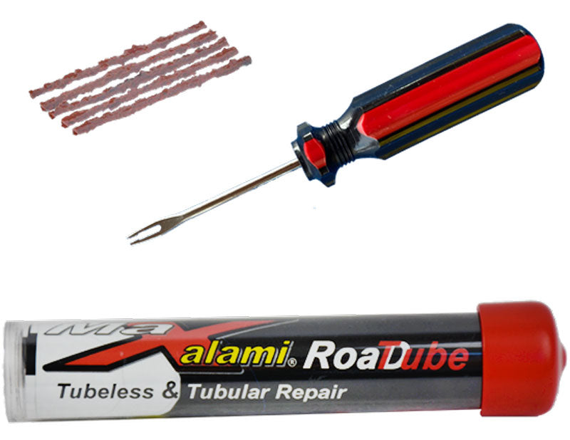 Laden Sie das Bild in Galerie -Viewer, Maxalami road tube tubeless repair kit