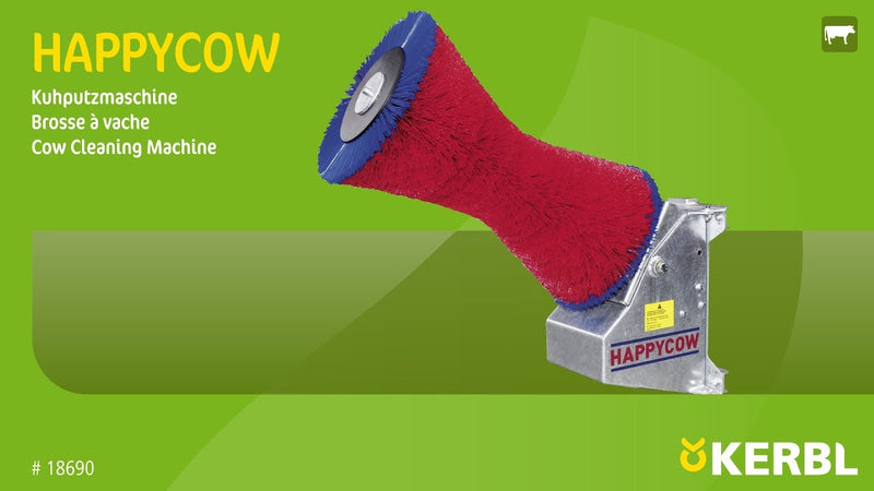 Load image into Gallery viewer, Happycow koeborstel uno horizontaal