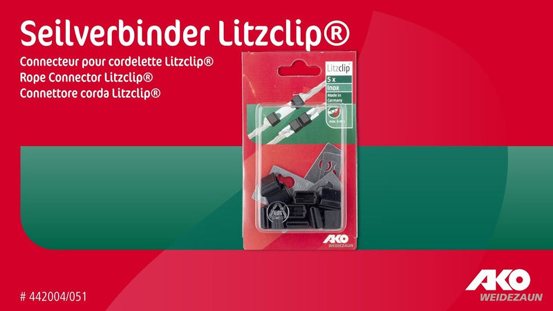 ギャラリービューアに画像をロードする, Ako producten koordverbinder litzclip rvs 6mm 5 stuks