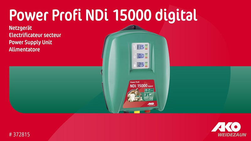 Load image into Gallery viewer, Ako producten power profi ndi 15000 digital lichtnetapparaat 230v