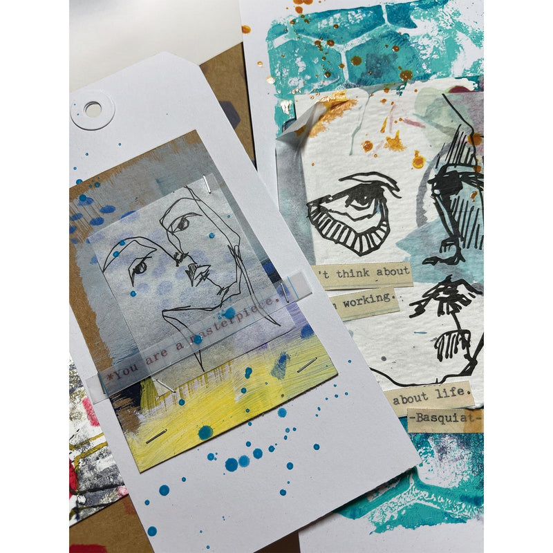 Load image into Gallery viewer, Ranger ink ranger • dina wakley media collage papier church doodles