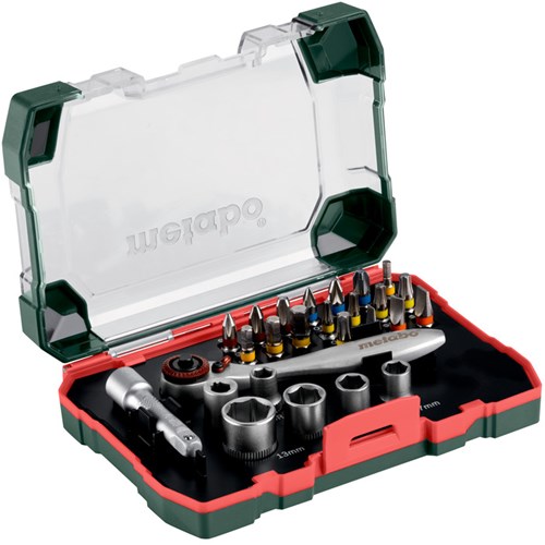 Load image into Gallery viewer, Metabo accessoires metabo bit-box promotion | 26-delig - met dopsleutels - 626701000