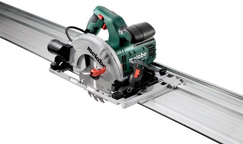 ギャラリービューアに画像をロードする, Metabo ks 55 fs 1200 watt handcirkelzaag | in koffer | + geleiderail - 690738000