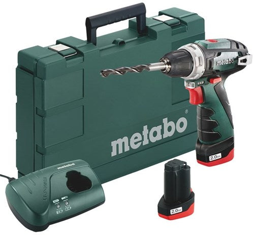 Load image into Gallery viewer, Metabo powermaxx bs basic accu-boorschroevendraaier 10,8v 2.0ah li-ion - 600080500