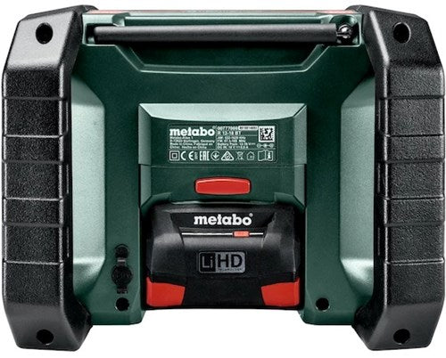 ギャラリービューアに画像をロードする, Metabo r 12-18 dab+ bt | 12v 18v li-ion accu bouwradio met dab+ en bluetooth | zonder accu's en lader - 600778850