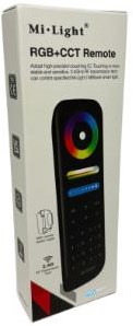 Afbeelding laden in galerijviewer, Mi-light miboxer rgb-cct afstandsbediening 2.4g 8-zones zwart - led0231