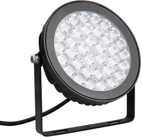 ギャラリービューアに画像をロードする, Mi-light miboxer rgb-cct led tuinspot ip65 25w rond zwart - led0258