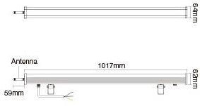 Afbeelding laden in galerijviewer, Mi-light miboxer rgb-cct led wallwasher ip65 48w 230v 2,4ghz - led0261