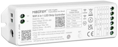 Laden Sie das Bild in Galerie -Viewer, Mi-light miboxer rgb-cct wifi controller voor led strips 2.4g - led0208