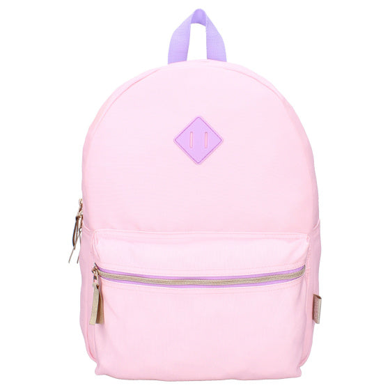 Load image into Gallery viewer, Milky kiss next level vibes schooltas meisjes 13,5 liter lichtroze
