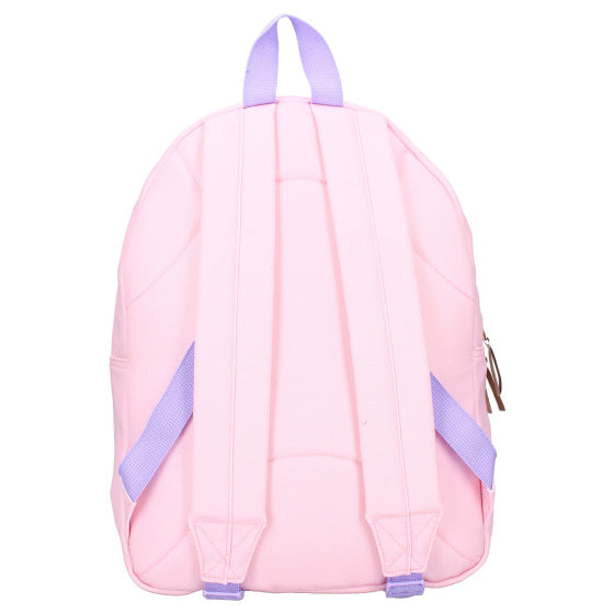 Load image into Gallery viewer, Milky kiss next level vibes schooltas meisjes 13,5 liter lichtroze