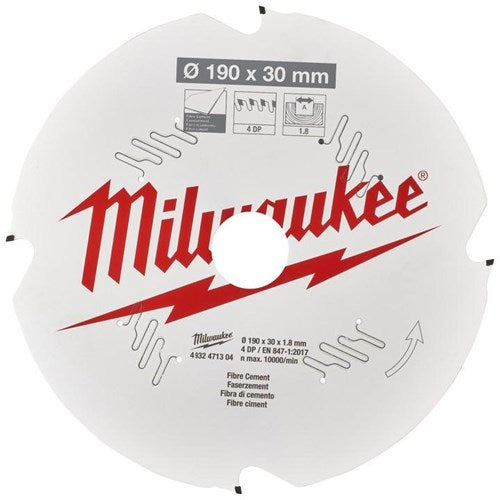 Laden Sie das Bild in Galerie -Viewer, Milwaukee accessoires cirkelzaagblad p fc 190x30x1,8x4d - 4932471304