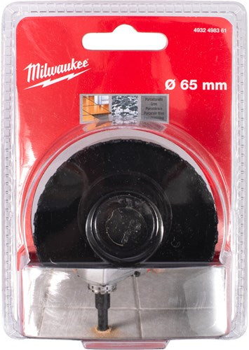 Cargue la imagen en el visor de la galería, Milwaukee accessoires milwaukee m14 diamant tegelboor | 65 mm - 4932498361
