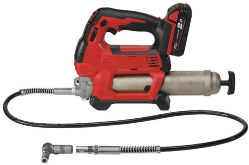 Chargez l'image dans la visionneuse de la galerie, Milwaukee m18 gg-201c | accu vetspuit (1x 2.0ah accu + lader in koffer) - 4933440490