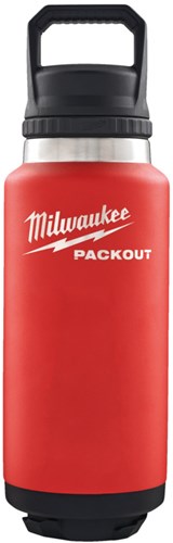 Afbeelding laden in galerijviewer, Milwaukee packout™ 1065 ml fles met deksel rood - 4932493467