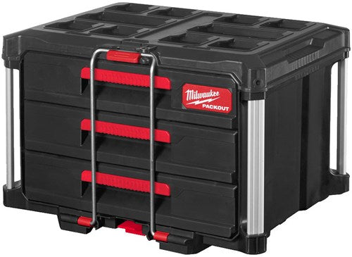 Load image into Gallery viewer, Milwaukee packout toolbox | met 3 lades - 4932472130