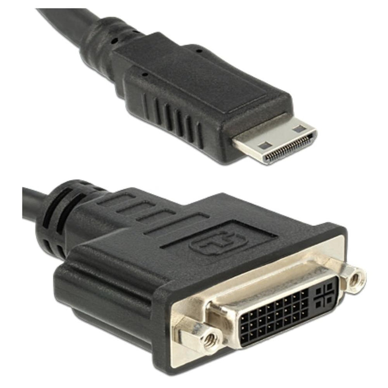 Load image into Gallery viewer, Hdmi c mini naar dvi-i verloopstekker