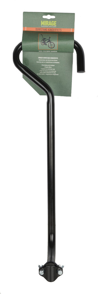 Load image into Gallery viewer, duwstang fietstrainer 67 cm staal zwart