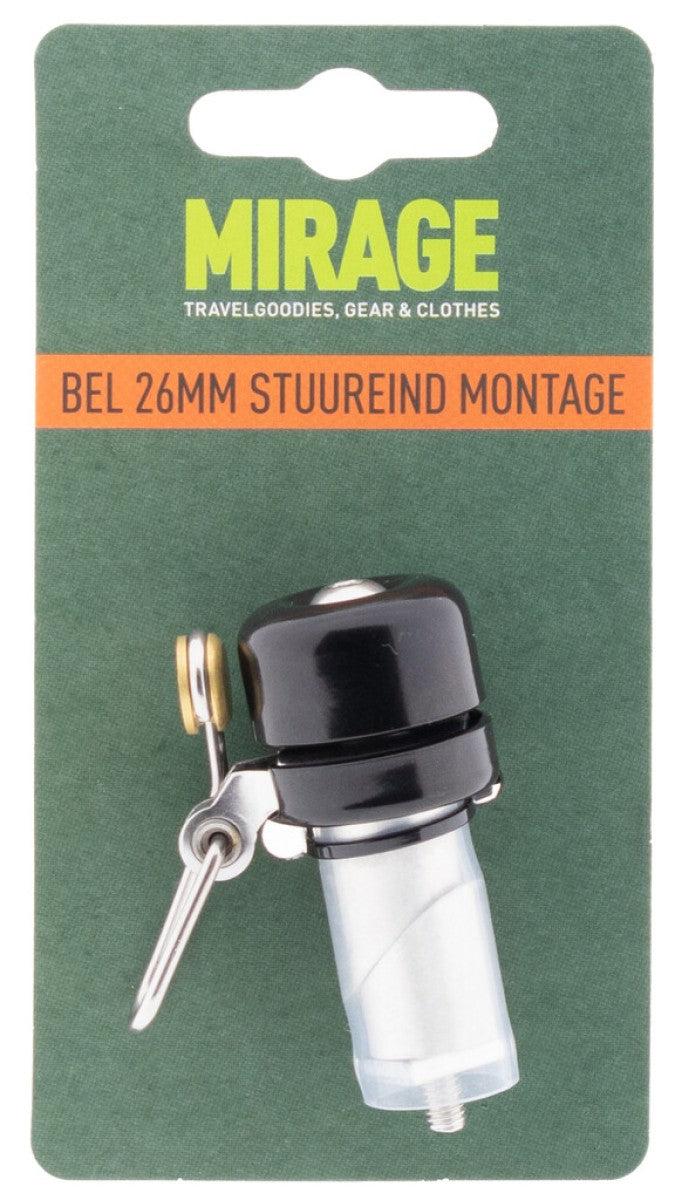 Afbeelding laden in galerijviewer, Mirage racebel 26mm, stuureind montage, zwart