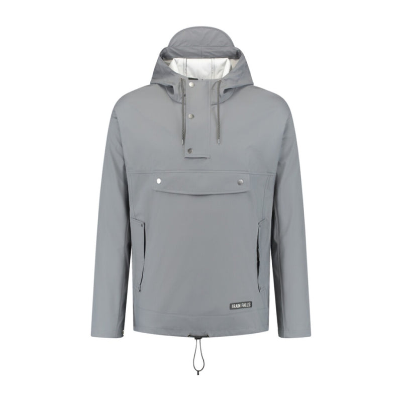 Afbeelding laden in galerijviewer, Mirage regenjas rainfall closed jacket - maat l - gemaakt van polyester soft touch - earl grey