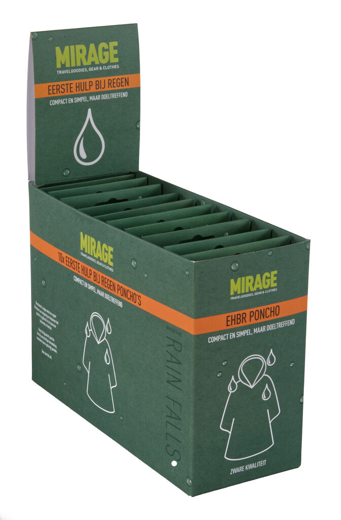 Load image into Gallery viewer, Mirage regenponcho rainfall