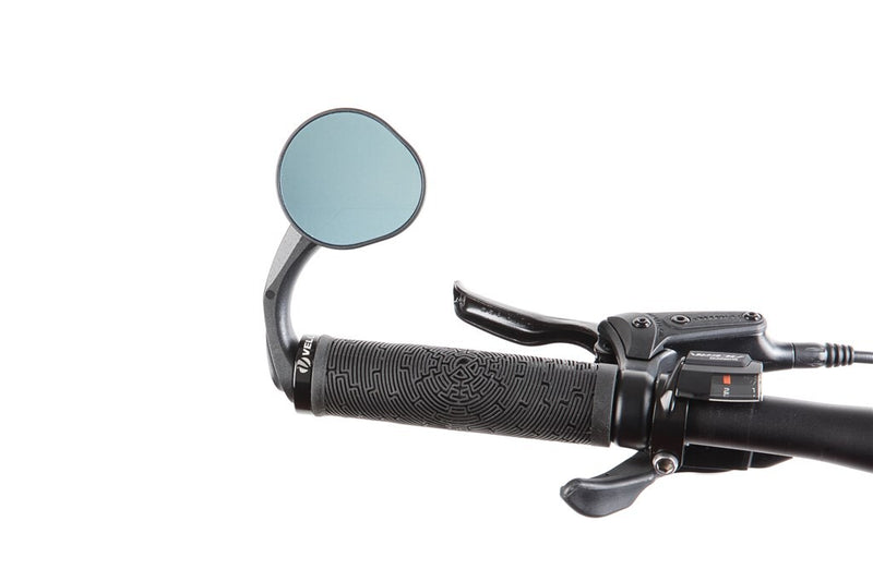 Load image into Gallery viewer, Mirage Spiegel up down bar-end links of rechts zwart op kaart