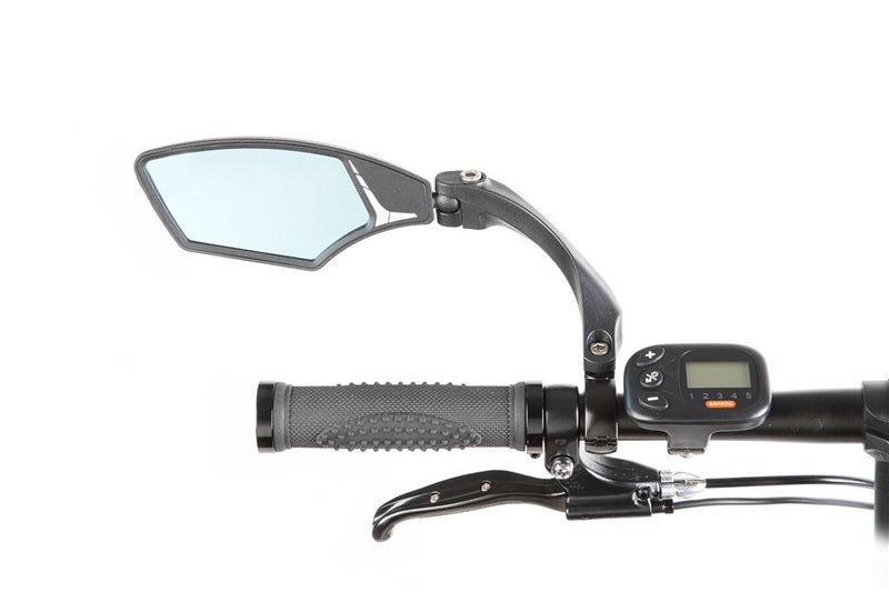 Load image into Gallery viewer, Mirage Stuurspiegel verstelbaar 10 x 5 cm zwart