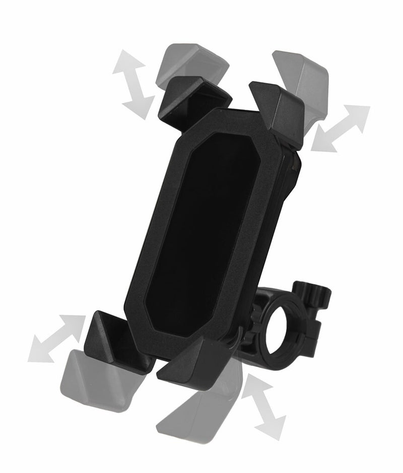 Cargue la imagen en el visor de la galería, Telefoonhouder Mirage Zwart Stuurbevestiging