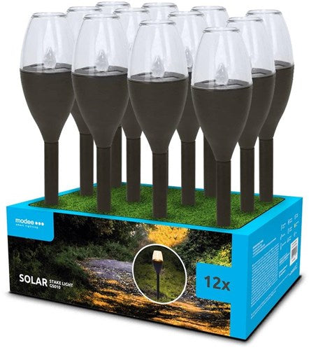 Chargez l'image dans la visionneuse de la galerie, Enzo modee led solar prikspot 43cm - 5099155