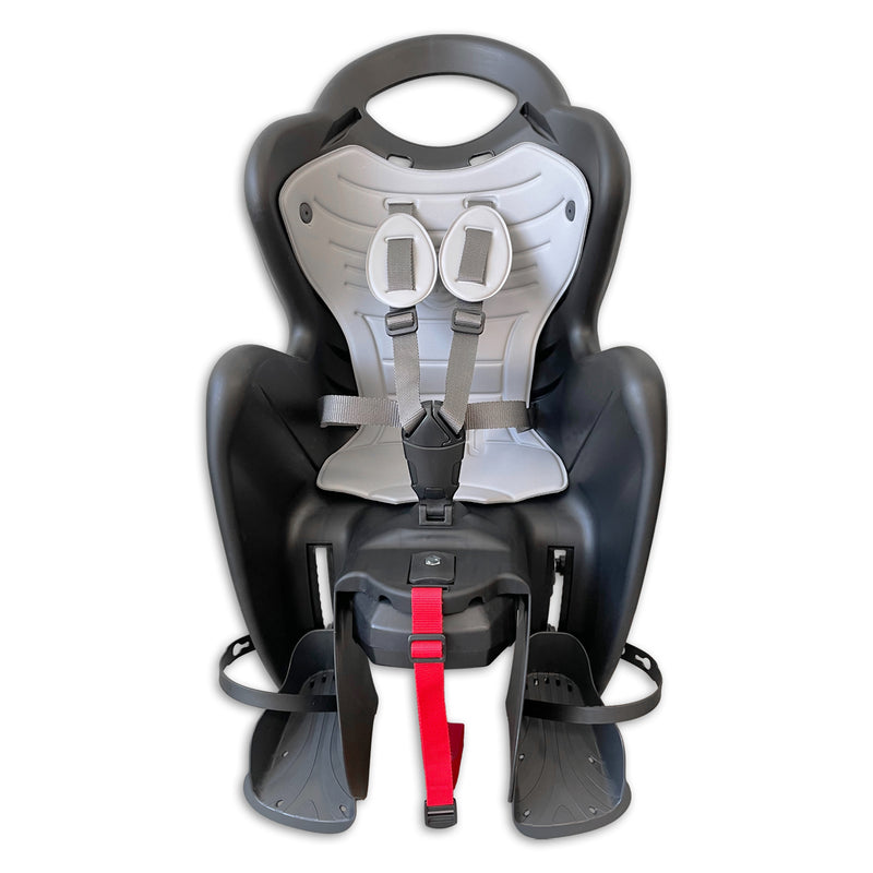 Load image into Gallery viewer, Fietsstoeltje achter Mr. Fox Luxe Easy Dream zwart