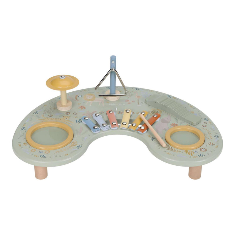 Cargue la imagen en el visor de la galería, Little dutch safari friends muziektafel fsc