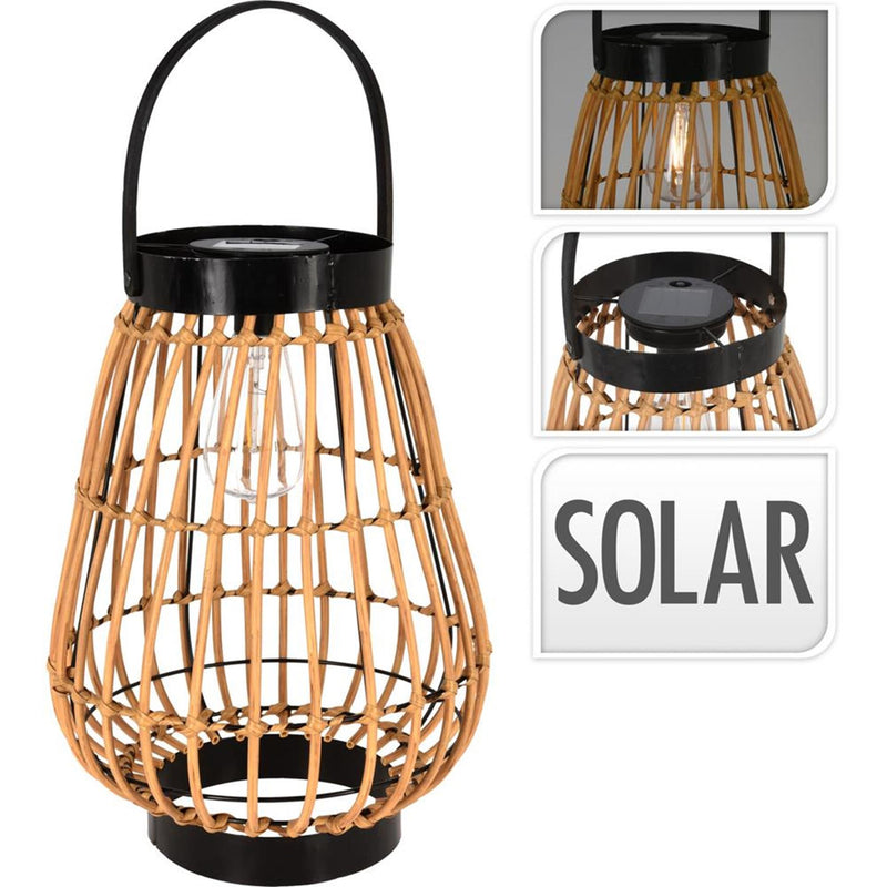 Cargue la imagen en el visor de la galería, Pro garden lantaarn met solar 27x38cm