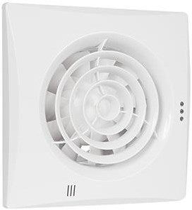 Cargue la imagen en el visor de la galería, Enzo nedco badkamer - toilet ventilator s125t wit 125mm + timer - 8610055