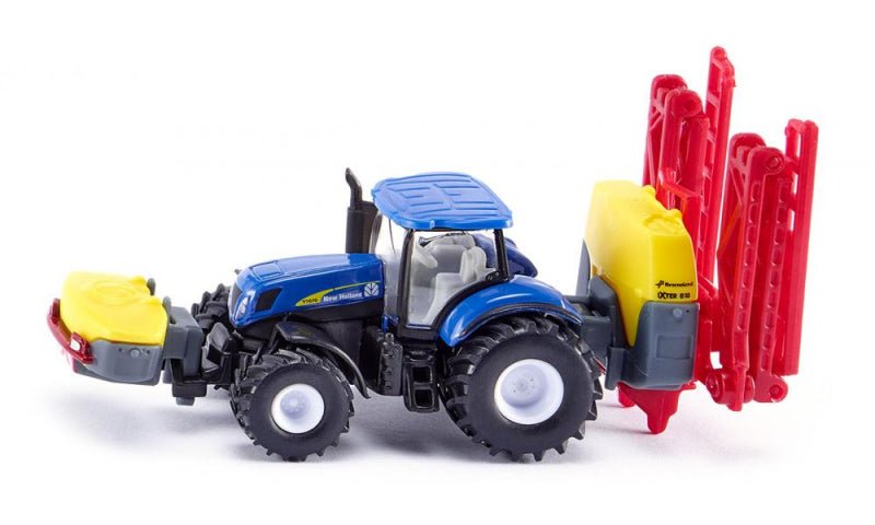 Load image into Gallery viewer, Siku new holland tractor met kverneland veldspuit (1:87)