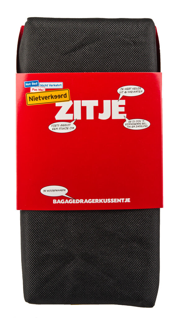 Load image into Gallery viewer, bagagedragerkussen Eco 32 cm zwart