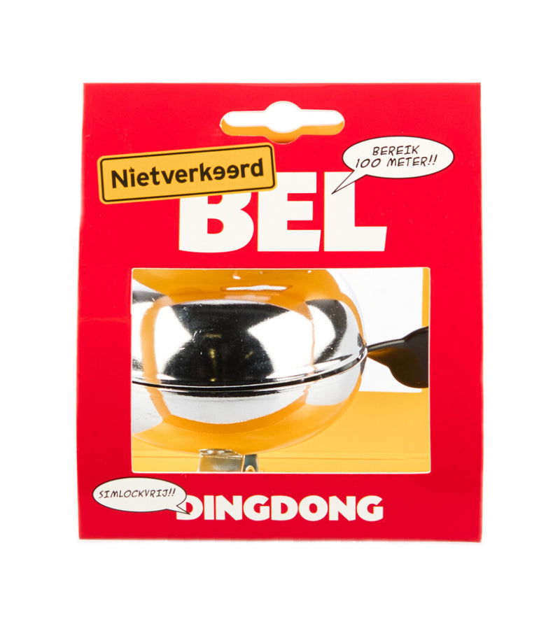 Load image into Gallery viewer, Nietverkeerd DD Bel 80mm Chroom 1506880NV
