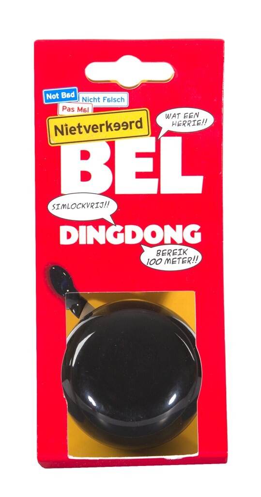 Load image into Gallery viewer, Nietverkeerd DD Bel 60mm Eco zwart 1506602